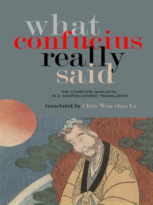 cover image of What Confucius Really Said